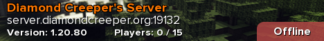 Diamond Creeper's Server