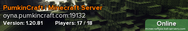 PumkinCraft | Minecraft Server