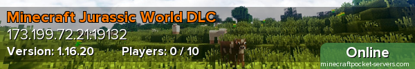 Minecraft Jurassic World DLC