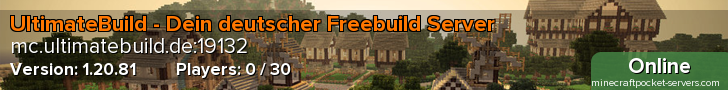 UltimateBuild - Dein deutscher Freebuild Server