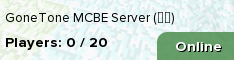 GoneTone MCBE Server (私人)