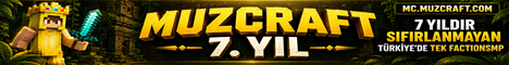 MC.MUZCRAFT.COM Türk MuzCraft Minecraft Server IP