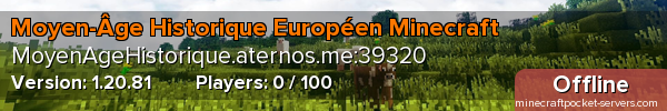 Moyen-Âge Historique Européen Minecraft