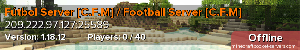 Fútbol Server [C.F.M] / Football Server [C.F.M]