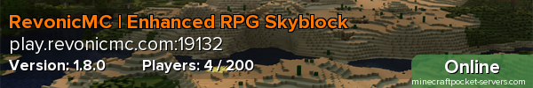 RevonicMC | Enhanced RPG Skyblock