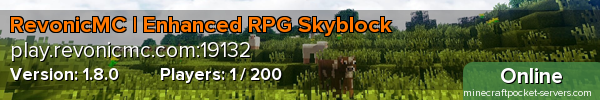 RevonicMC | Enhanced RPG Skyblock
