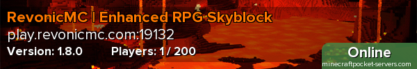 RevonicMC | Enhanced RPG Skyblock