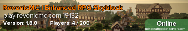 RevonicMC | Enhanced RPG Skyblock