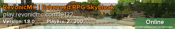 RevonicMC | Enhanced RPG Skyblock