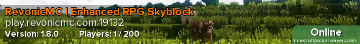 RevonicMC | Enhanced RPG Skyblock