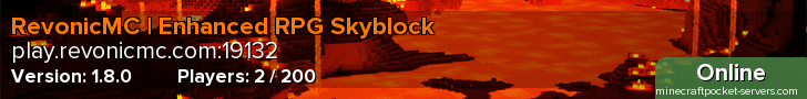 RevonicMC | Enhanced RPG Skyblock