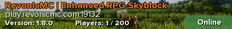 RevonicMC | Enhanced RPG Skyblock