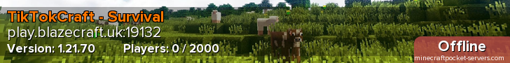 TikTokCraft - Survival
