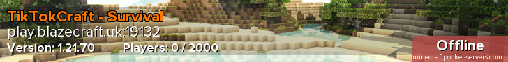 TikTokCraft - Survival