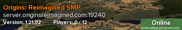 Origins: Reimagined SMP
