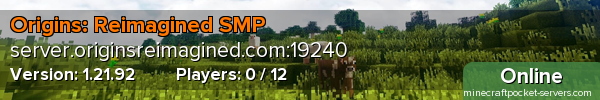 Origins: Reimagined SMP