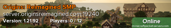 Origins: Reimagined SMP