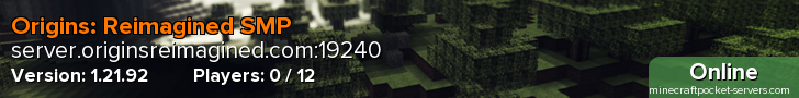 Origins: Reimagined SMP