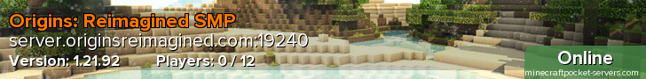 Origins: Reimagined SMP