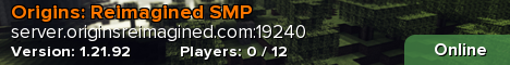 Origins: Reimagined SMP