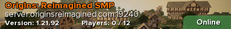 Origins: Reimagined SMP