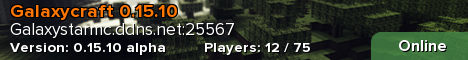Galaxycraft 0.15.10