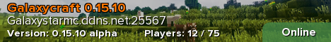 Galaxycraft 0.15.10
