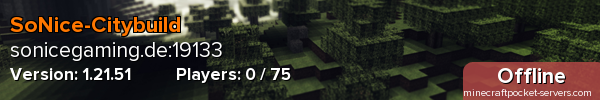 SoNice-Citybuild
