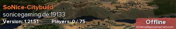 SoNice-Citybuild