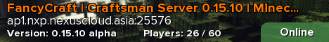 FancyCraft | Craftsman Server 0.15.10 | Minecraft Server