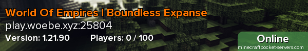 World Of Empires | Boundless Expanse