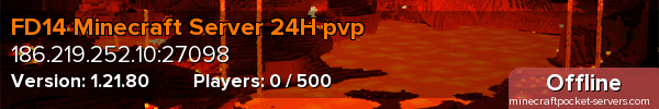 FD14 Minecraft Server 24H pvp