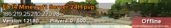 FD14 Minecraft Server 24H pvp