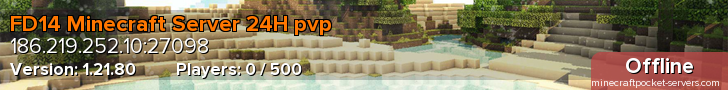 FD14 Minecraft Server 24H pvp