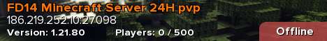 FD14 Minecraft Server 24H pvp