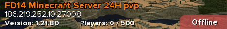 FD14 Minecraft Server 24H pvp