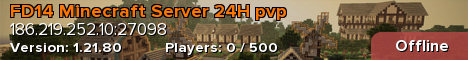 FD14 Minecraft Server 24H pvp
