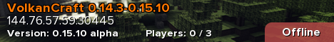 VolkanCraft 0.14.3-0.15.10