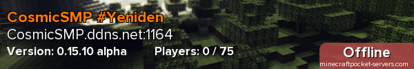 CosmicSMP #Yeniden