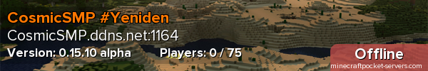 CosmicSMP #Yeniden