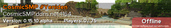 CosmicSMP #Yeniden