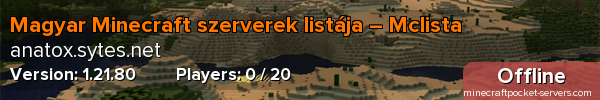 Magyar Minecraft szerverek listája – Mclista