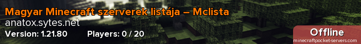 Magyar Minecraft szerverek listája – Mclista