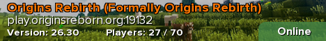 Origins Rebirth (Formally Origins Rebirth)