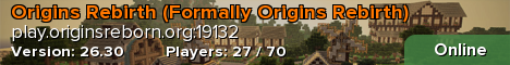 Origins Rebirth (Formally Origins Rebirth)