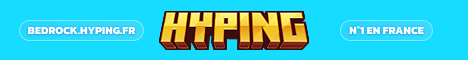 HYPING - LE MEILLEUR SERVEUR MINECRAFT BEDROCK DE 2025