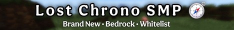 Lost Chrono SMP - Bedrock ( New )