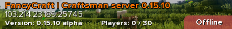FancyCraft | Craftsman server 0.15.10