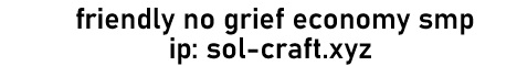 Sol Craft NEW SMP
