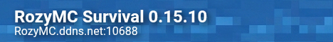 RozyMC Survival 0.15.10